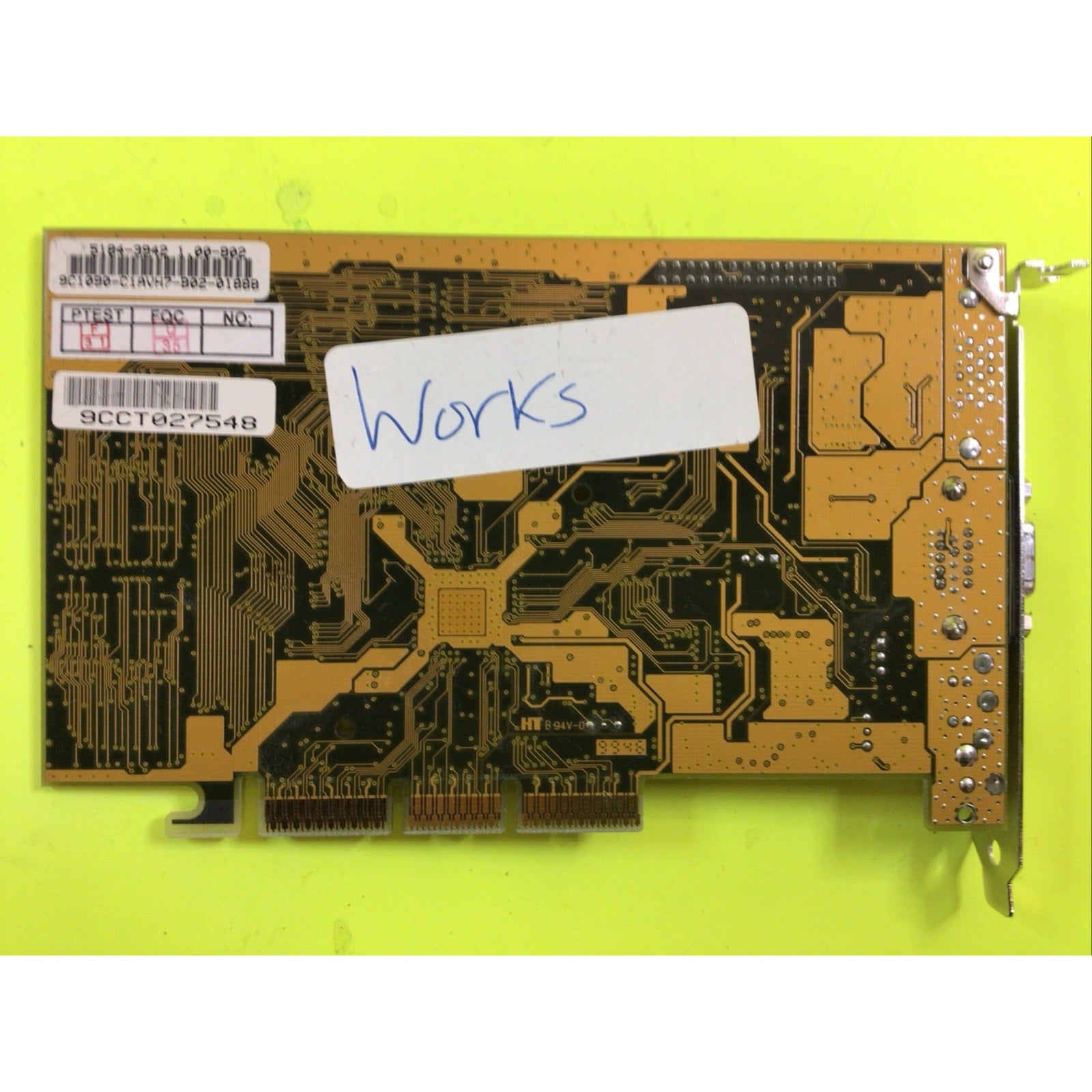 Vintage Gaming ASUS Nvidia TNT2-Vanta Riva TNT2 16MB AGP Graphics Card