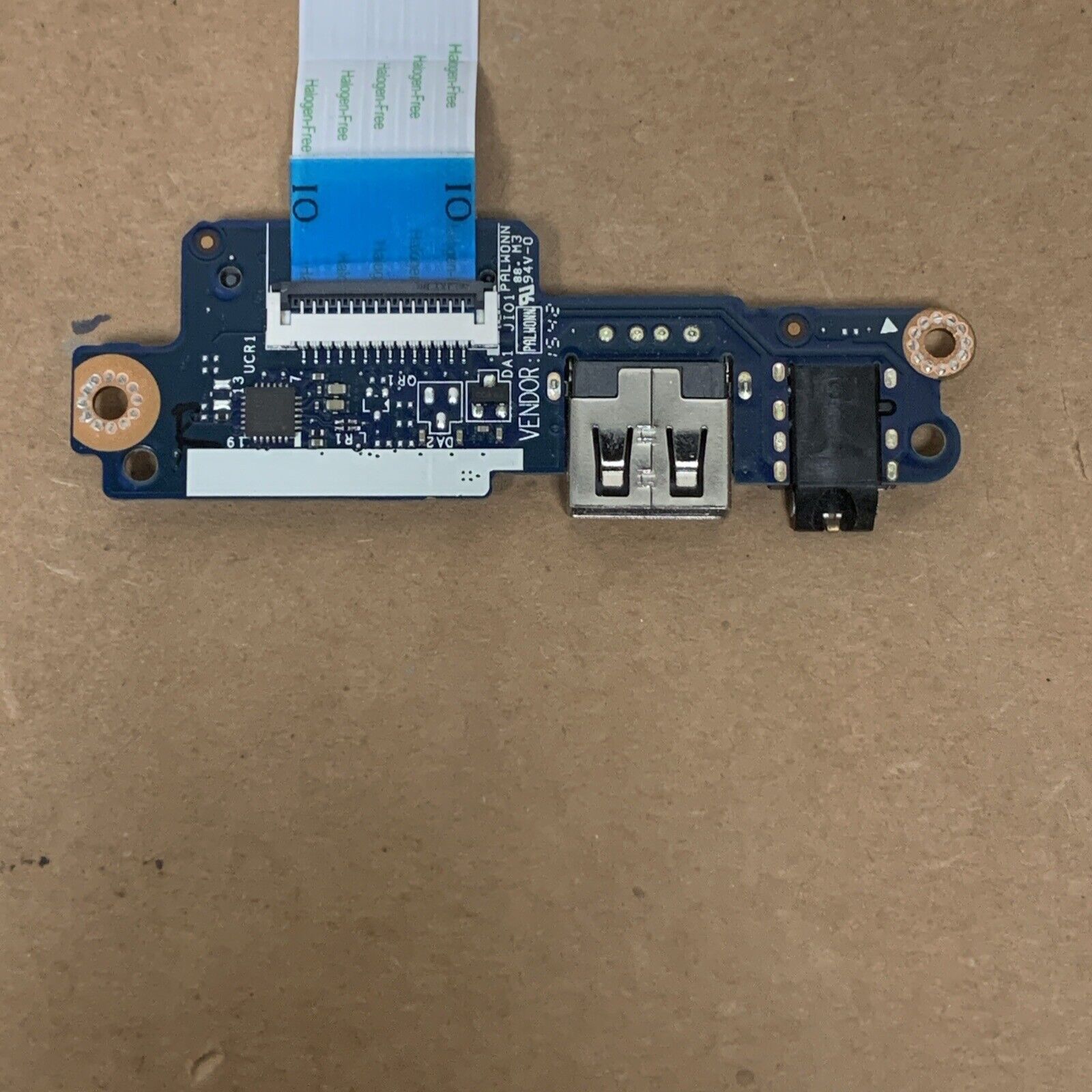 LS-C282P GENUINE LENOVO USB AUDIO SD CARD BOARD W/ CABLE 500-15ACZ