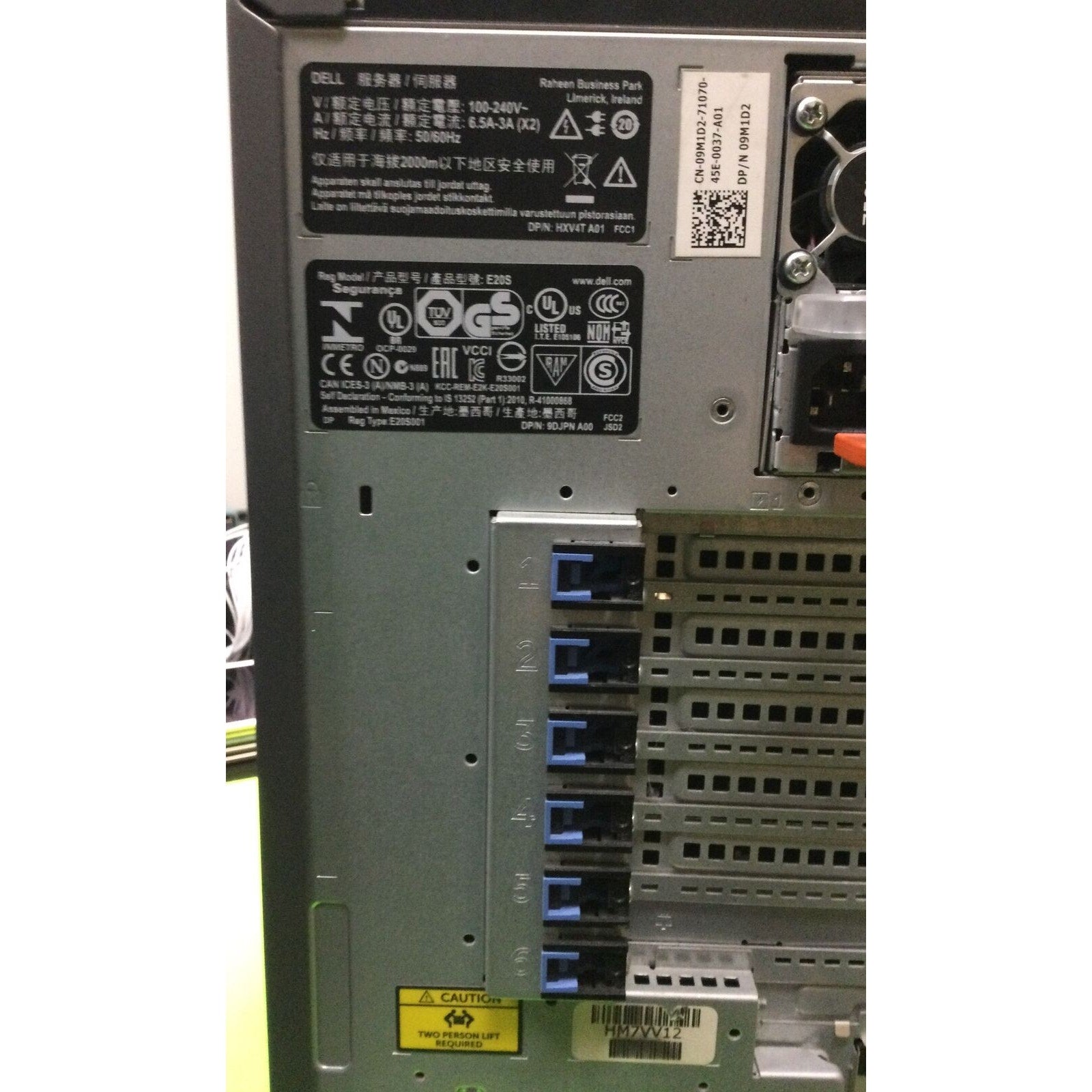 Dell PowerEdge T320 Server Intel Xeon E5-2450 @ 2.10 GHz 32GB RAM NO HDD