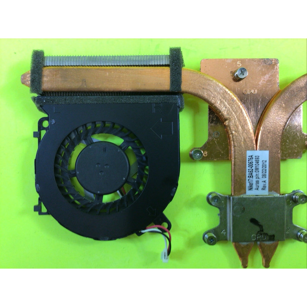 Samsung 770Z NP770Z7E CPU Fans and Heatsink Set Nike17:BA62-00676A