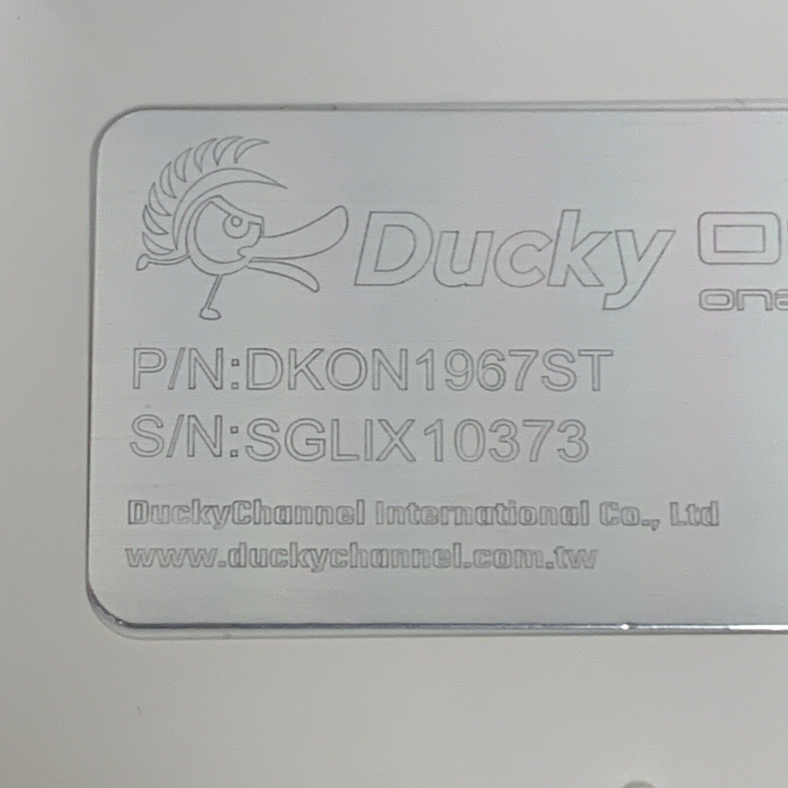 Ducky One 2 SF USB DKON1967ST Keyboard With Replacement Key Caps