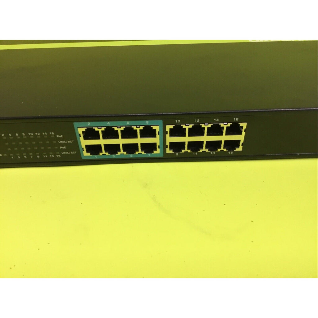 Trendnet TPE-T88g 16-Port GREENnet 10/100 Mbps PoE+ Switch