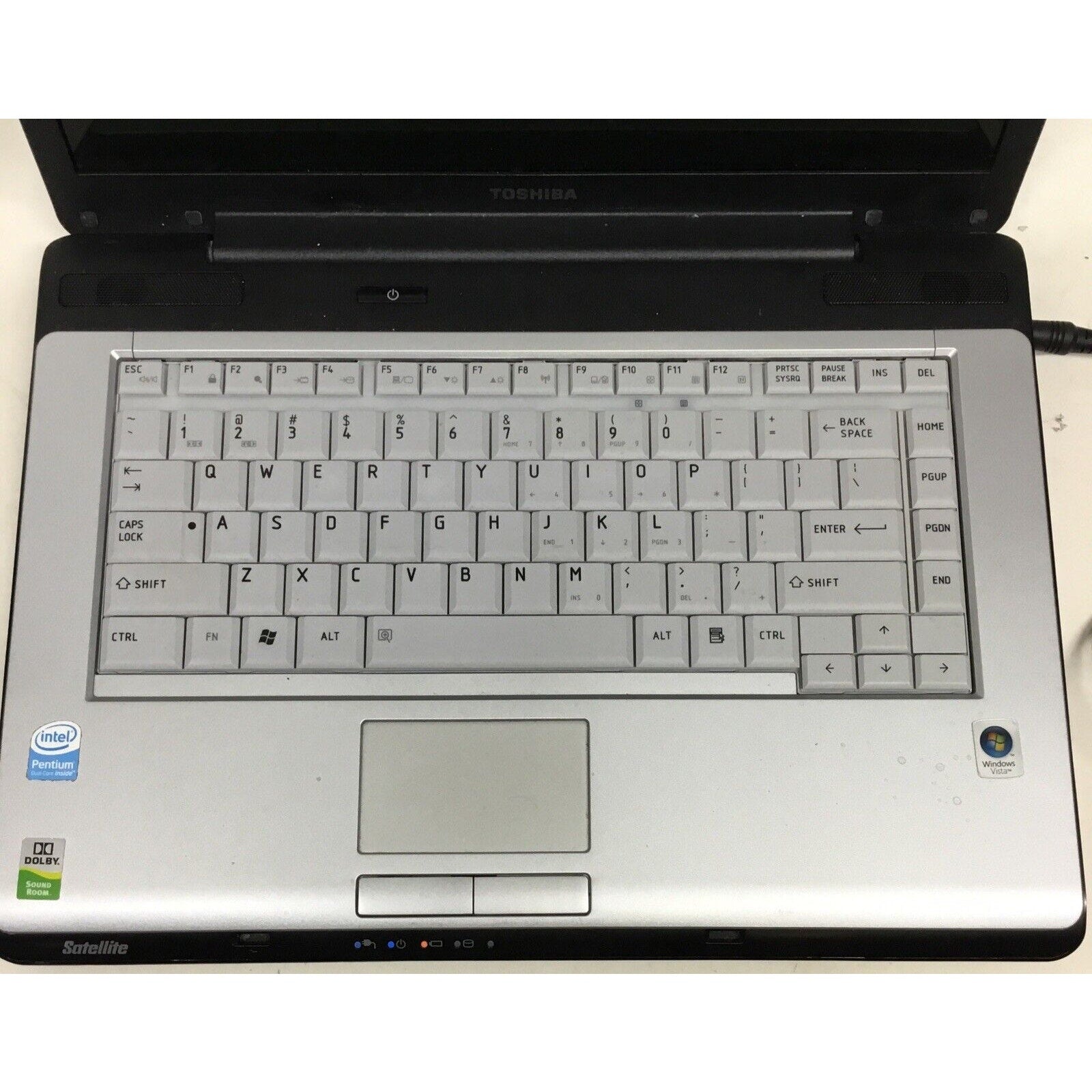 Toshiba Satellite A205-S5809 15" Laptop Intel Core 2 Duo No Adapter (READ DESC)