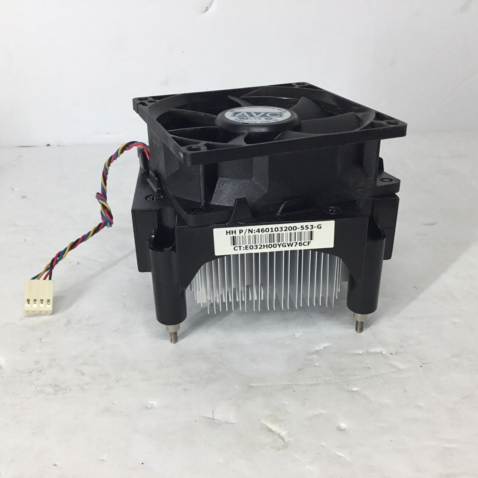 AVC PC Cooling Fan/Heatsink 460103700-553-G 4 Pin