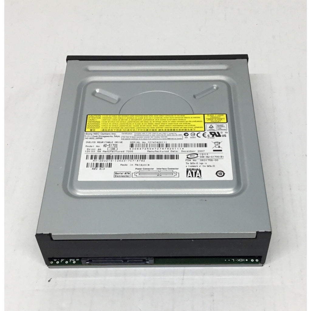 Dell Sony AD-5170S 16x Optical SATA Drive DVD±RW DL 8.5GB Multi-Recorder DU219