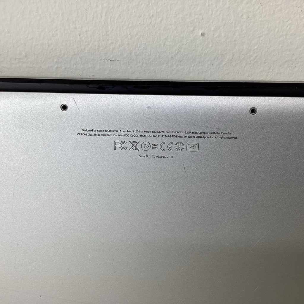 Apple MacBook Pro A1278 13" 500GB HDD - For Parts