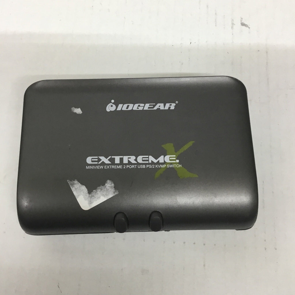 IOGear Extreme MiniView SE 4-Port USB PS/2 KVM Switch GCS94B Untested!!
