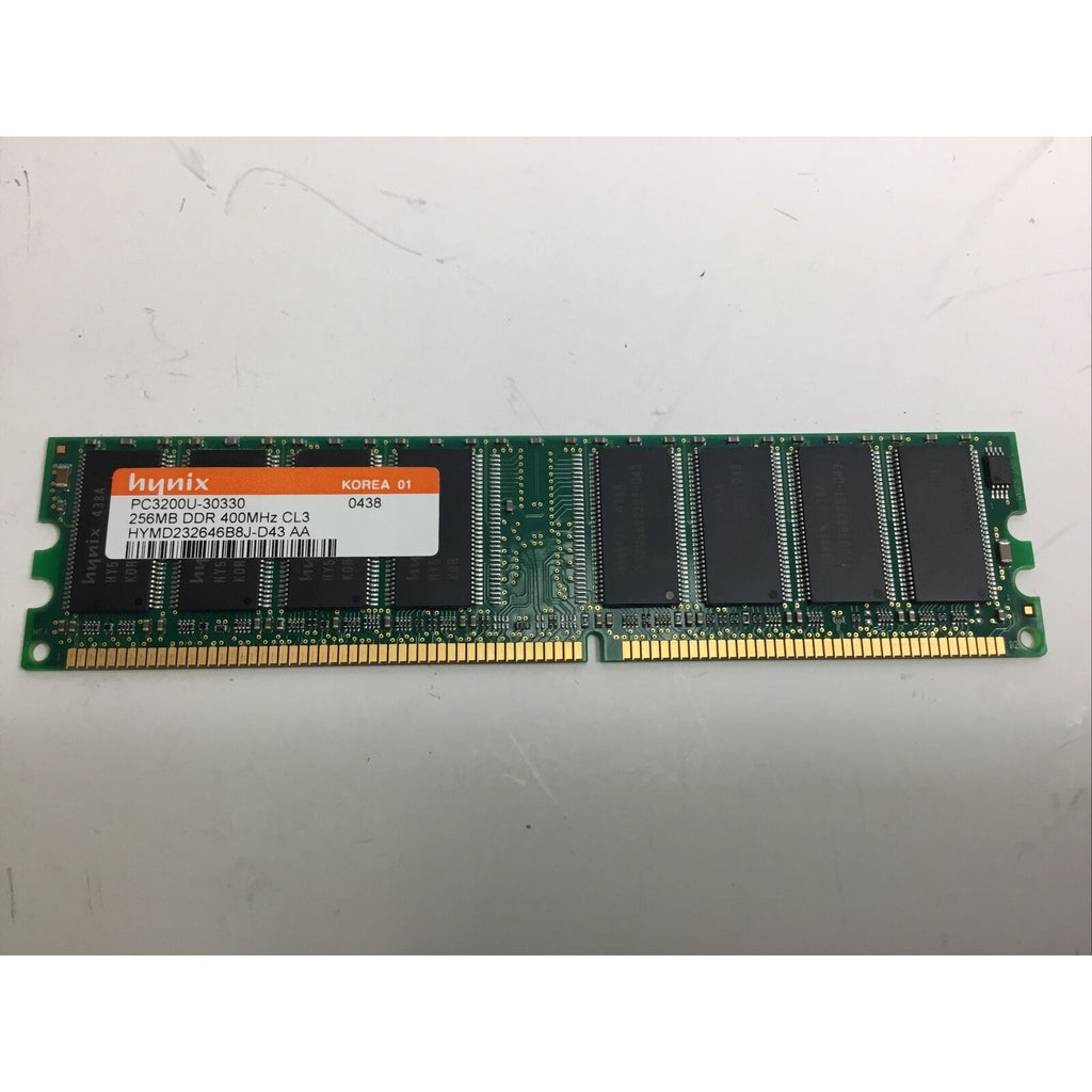 Hynix 256MB PC3200U-30330 DDR 400MHz CL3 Memory Ram