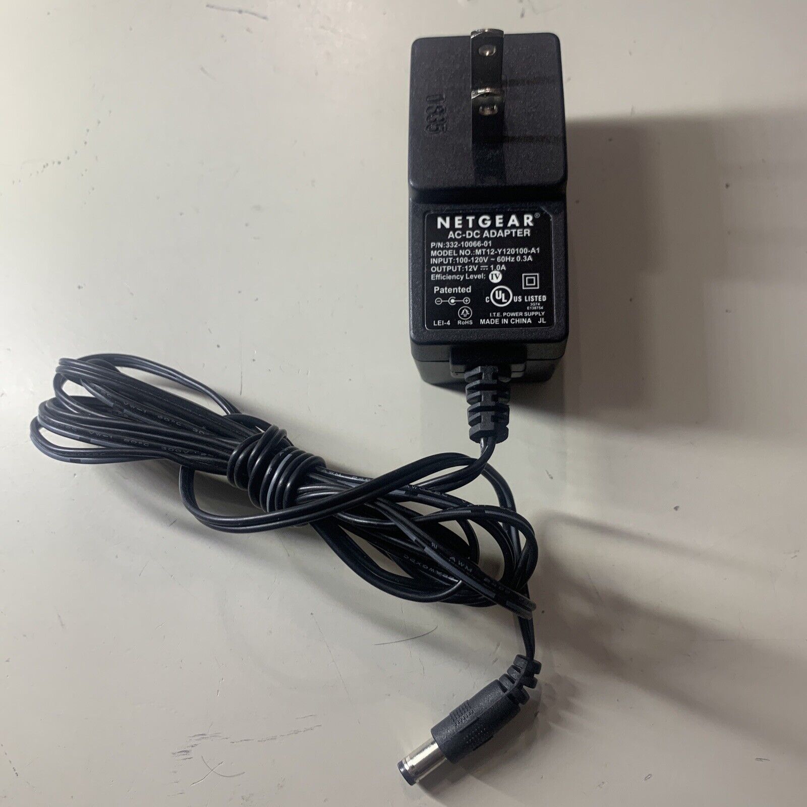 Netgear 332-10066-01 MT12-Y120100-A1 AC-DC Adapter Power Supply OEM