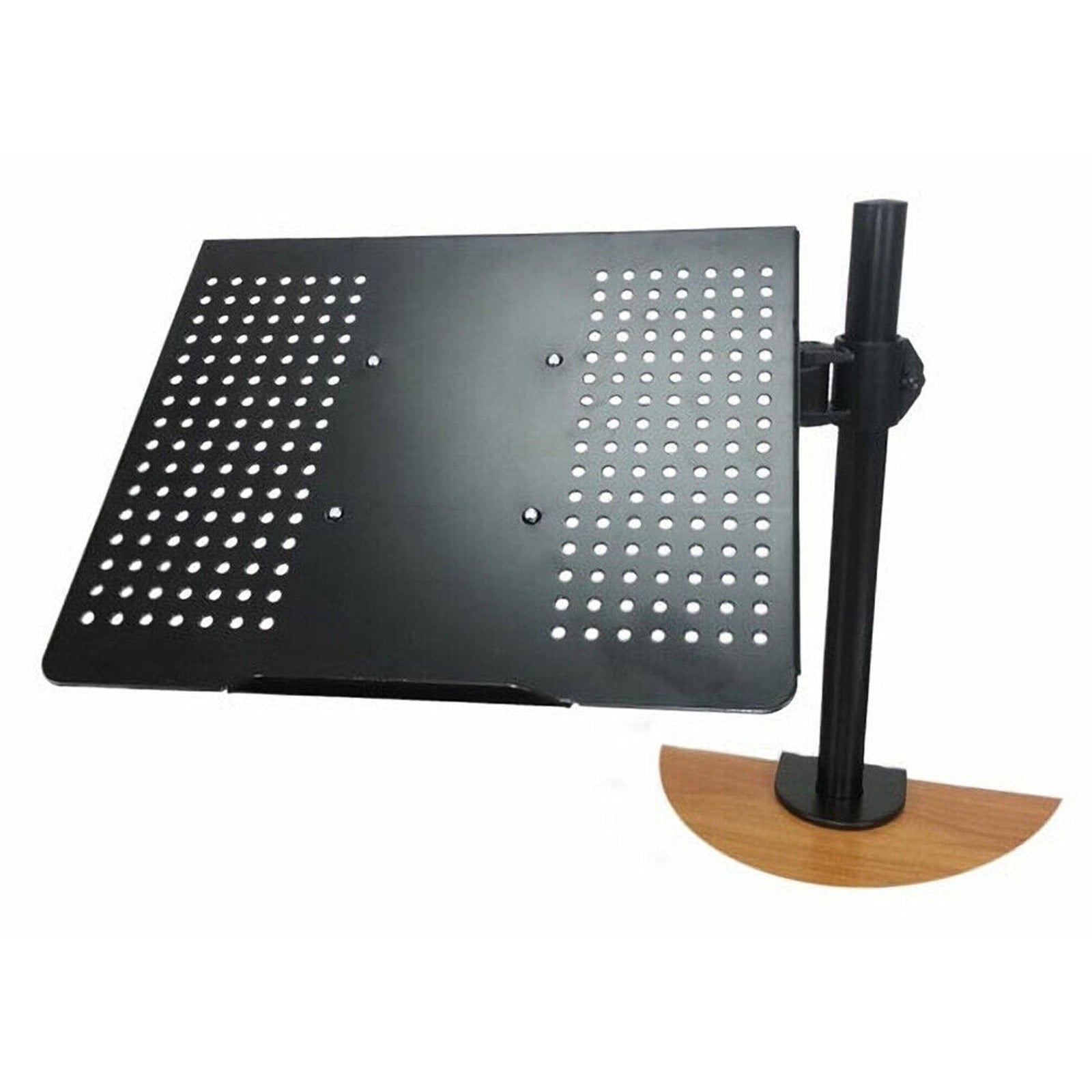 Monmount Laptop Tray Desk Mount - Notebooks to 17" - Adjustable - 22lbs Capacity