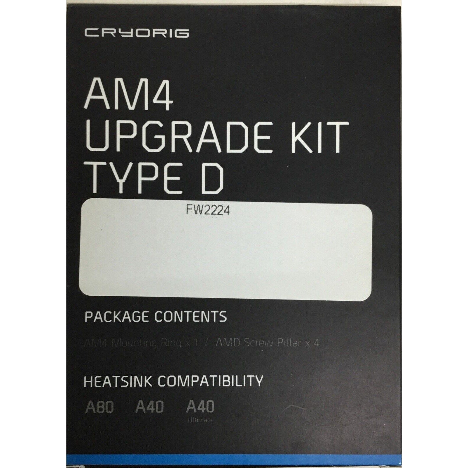 Cryorig AM4 Upgrade Kit Type D for A Series Liquid