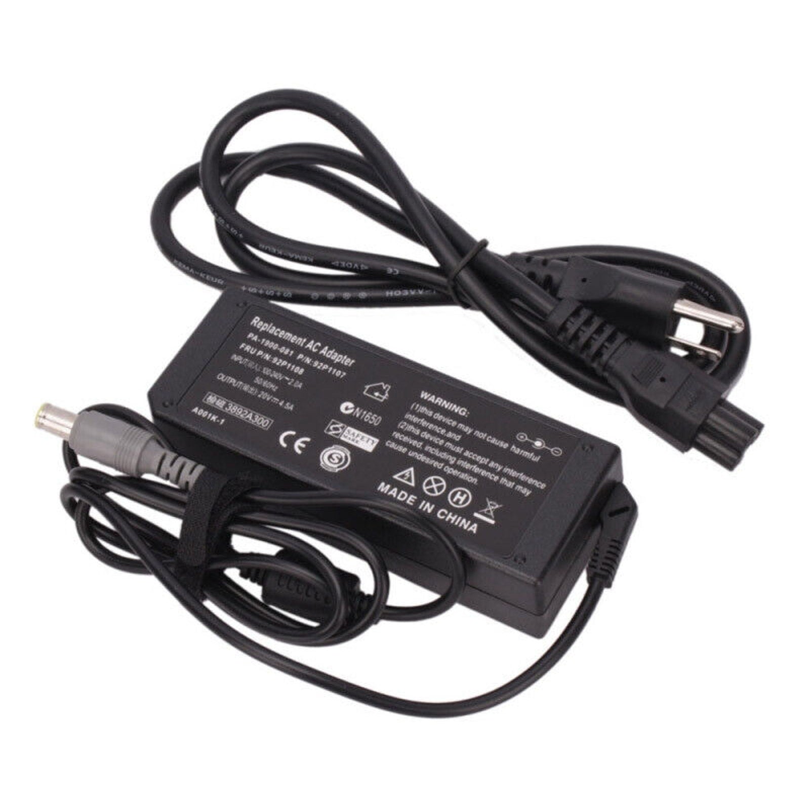 Laptop AC Adapter for IBM Lenovo Compatible Model PA23N PA7N 92P110