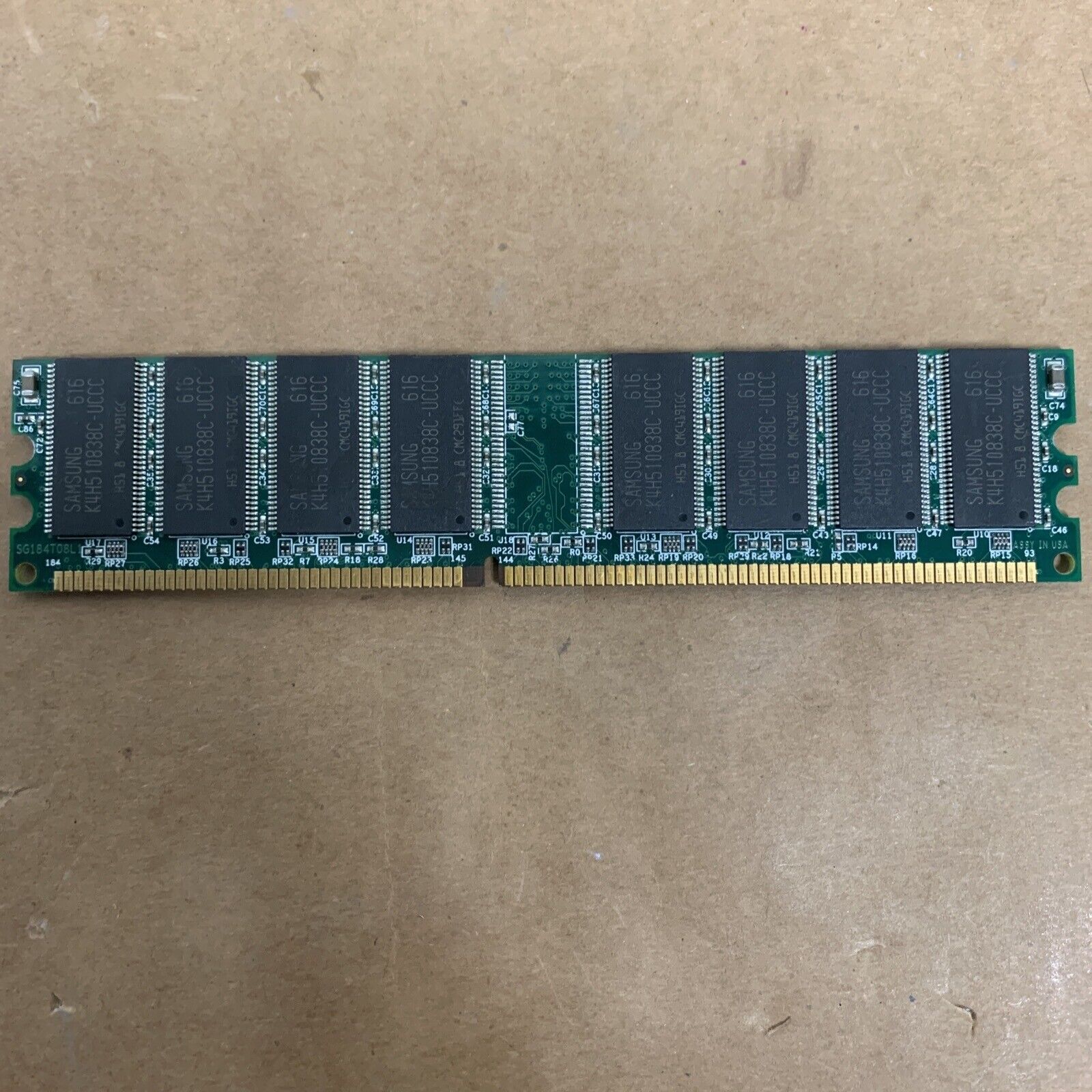1GB DDR PC Computer RAM Memory Card - DDR 266 Non-ECC 1GB PC2100