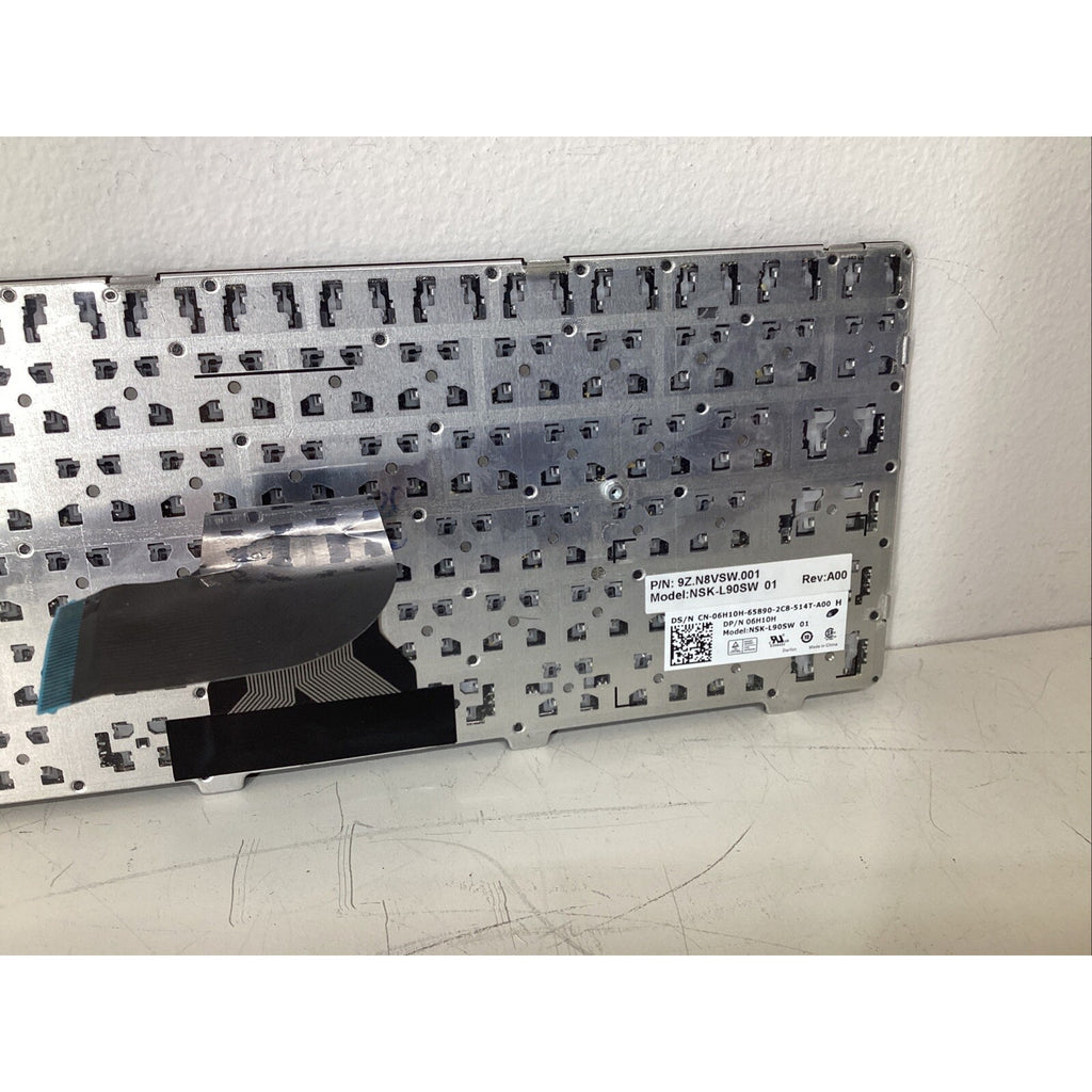 Dell Black Laptop Keyboard 06H10H 6H10H 9Z.N8VSW.01D NSK-L90SW 01