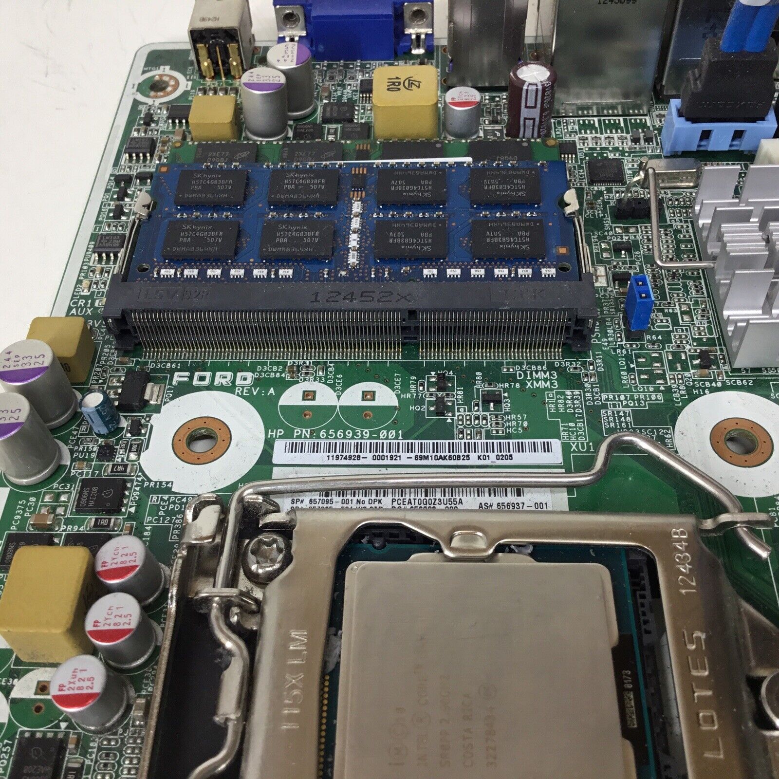 HP Desktop Motherboard 656939-001 for HP Compaq 8300 Elite i5-3475S