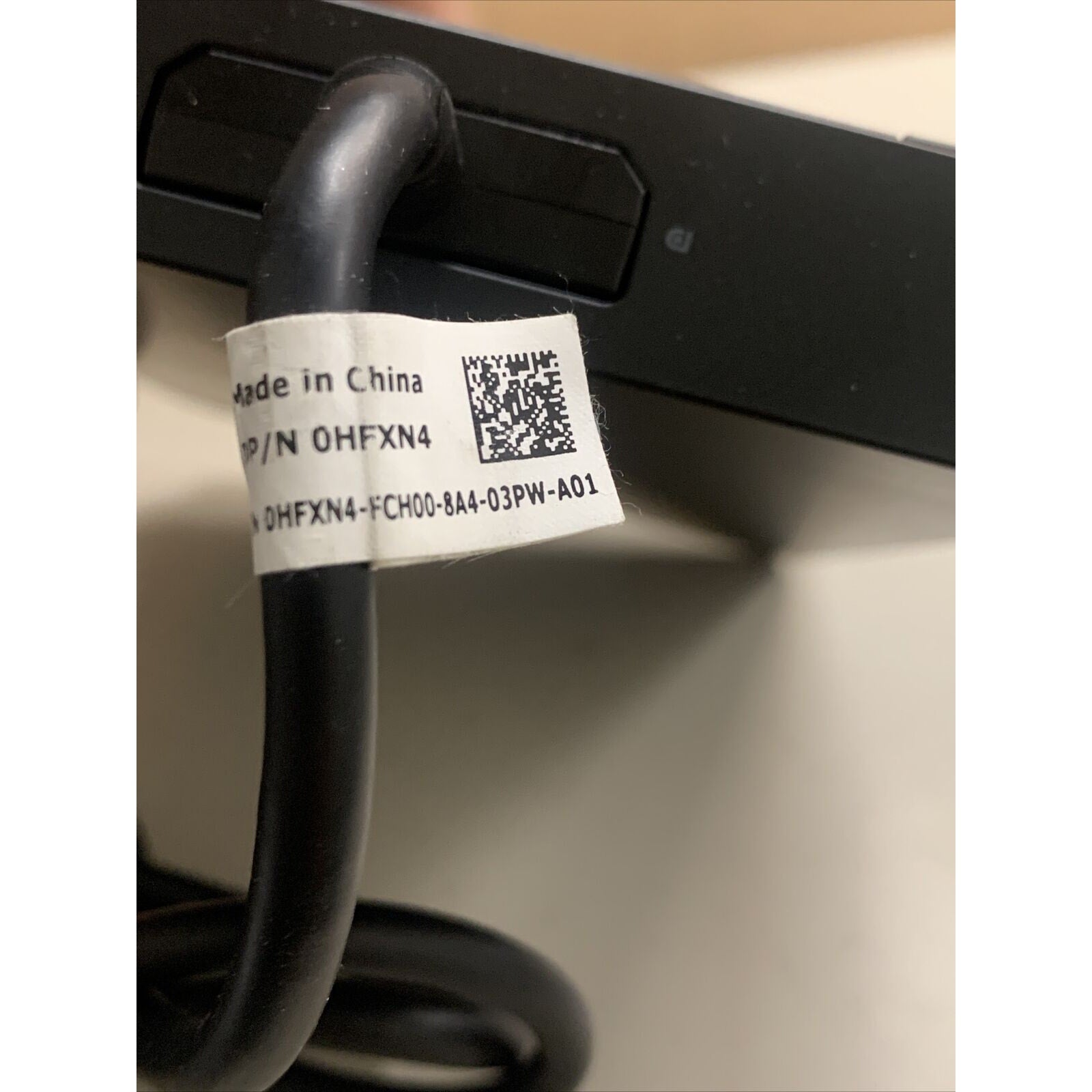 Dell WD15 K17A Docking Station USB-C 4K USB HDMI Ethernet - No Power Adapter