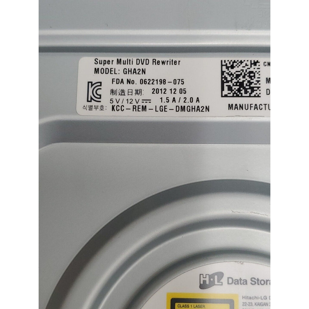 H-L Data Storage GHA2N Super Multi DVD Rewriter SATA RW Burner Drive Dell 7YNX2