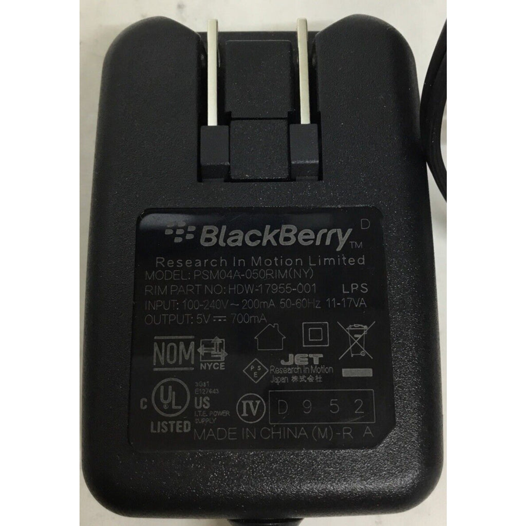 BlackBerry PSM04A-050RIM Power Supply Adapter 5V 1A Micro USB Charger