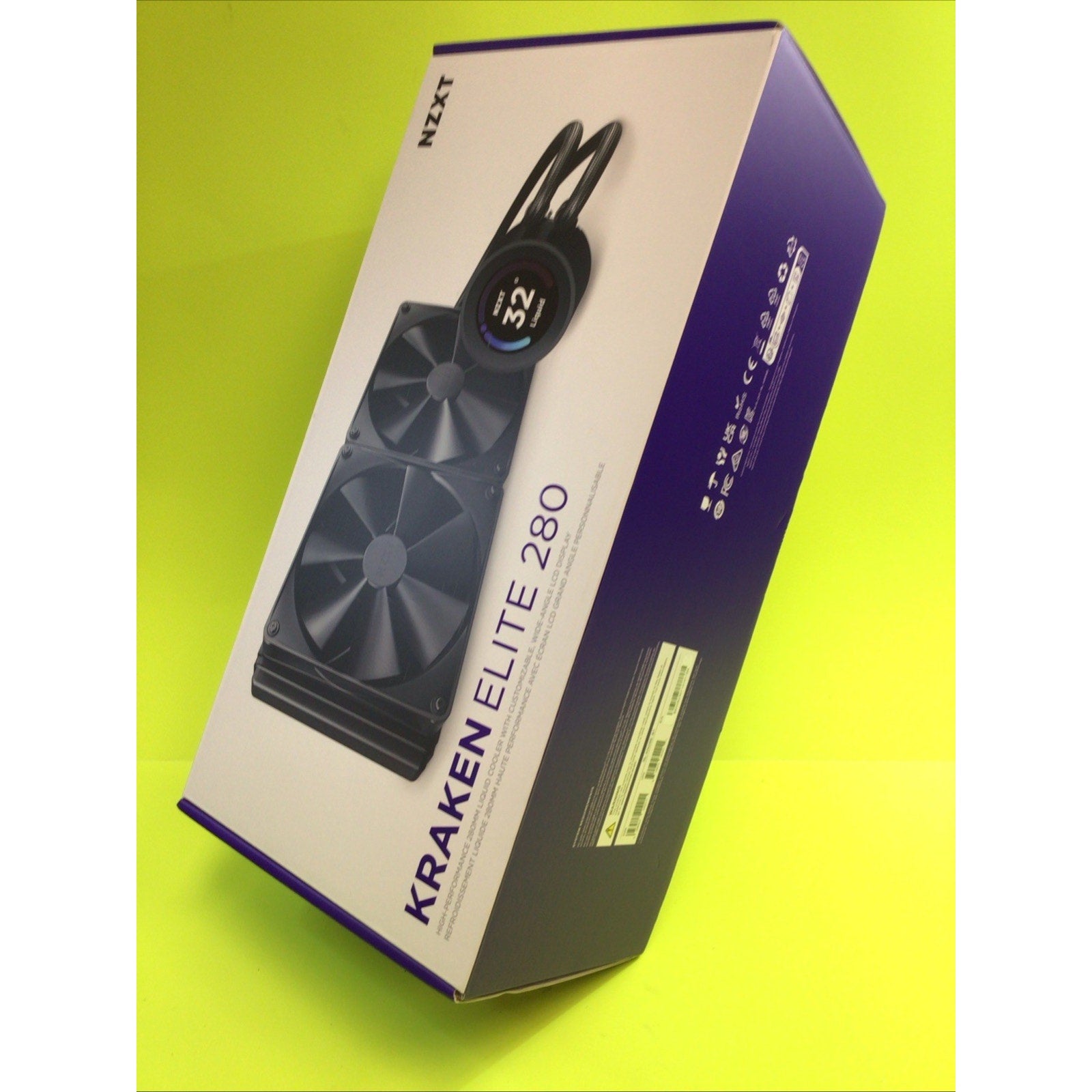NZXT Kraken Elite 280 AIO CPU Cooler BOX ONLY