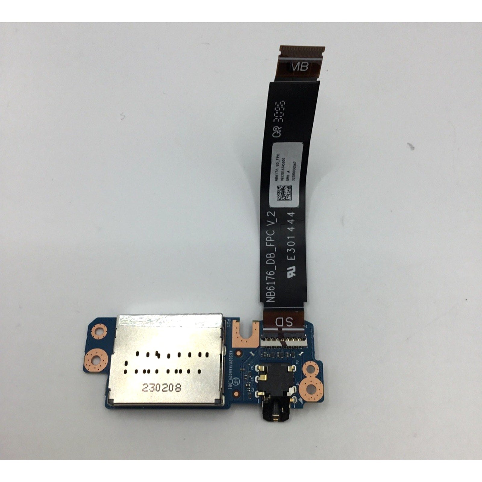 90NB11K0-R10020 ASUS Creator Q530V Q540V Audio Card Reader Board w/ Cable OEM