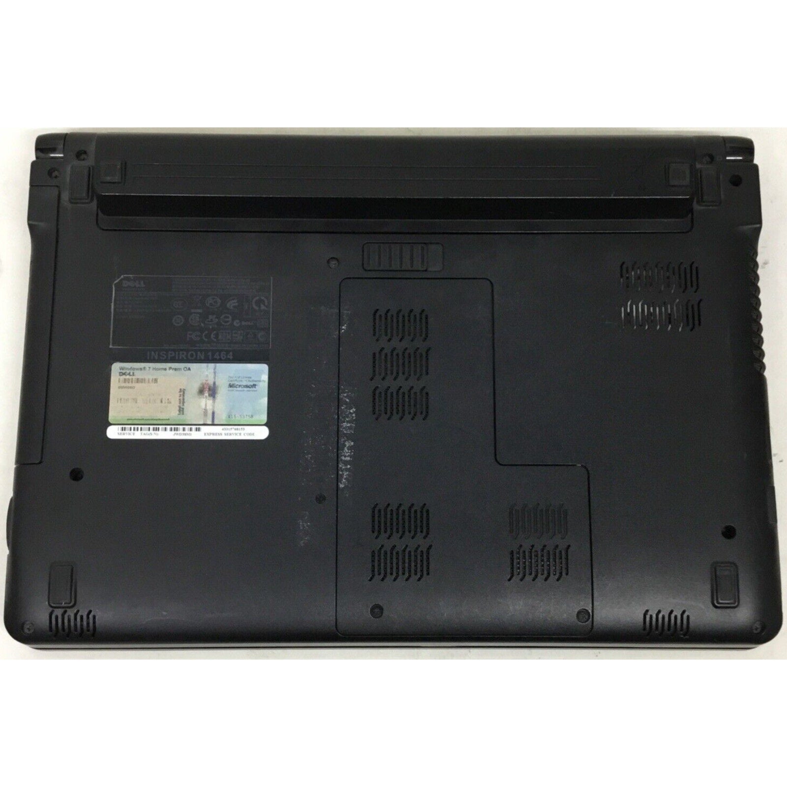 Parts Only Dell Inspiron 1464 14" P09G Intel i3 4GB RAM DVDRW No Power No Boot