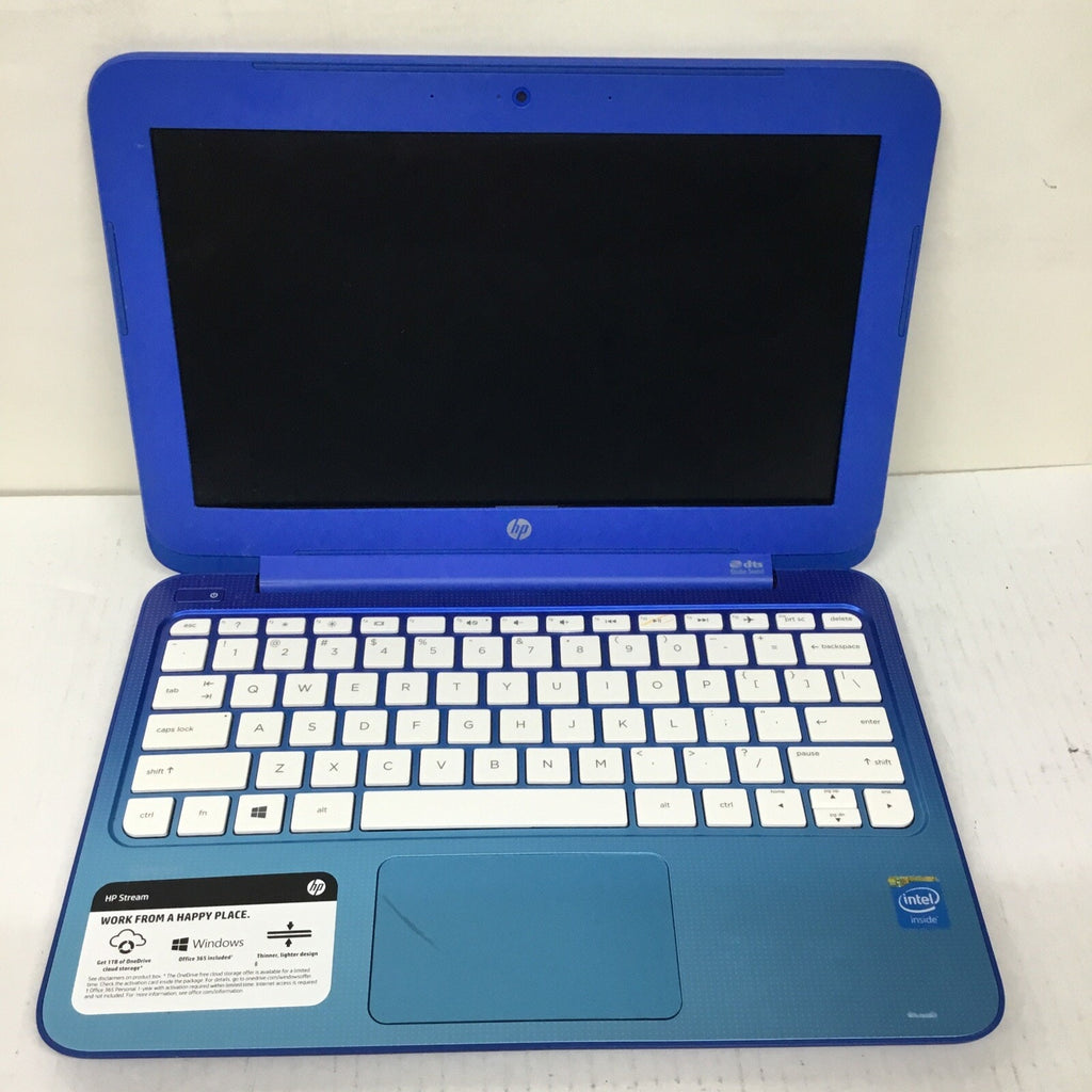 HP Steam 11-d010wm - 11.5” Notebook Laptop - Blue - UNTESTED