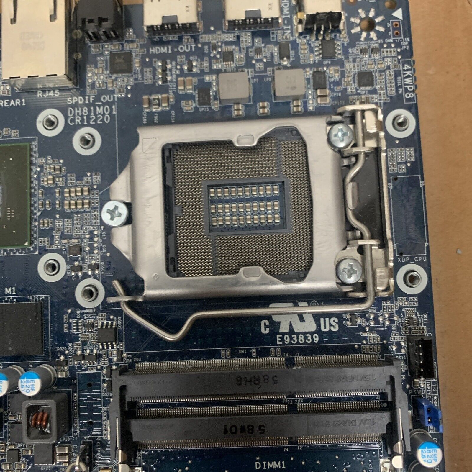 Dell Alienware Alpha R1 LGA 1150 Motherboard J8H4R - BAD/Untested/For Parts