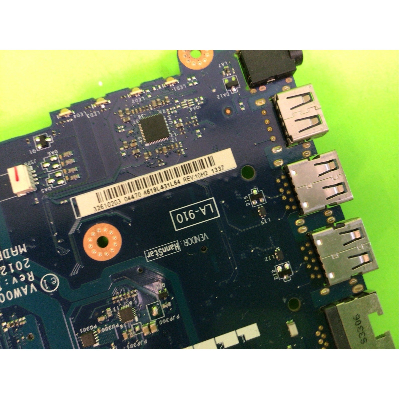 Dell Inspiron 15-3521 Motherboard i3-3227U 1.9GHz LA-9104P 0FTK8 FOR PARTS