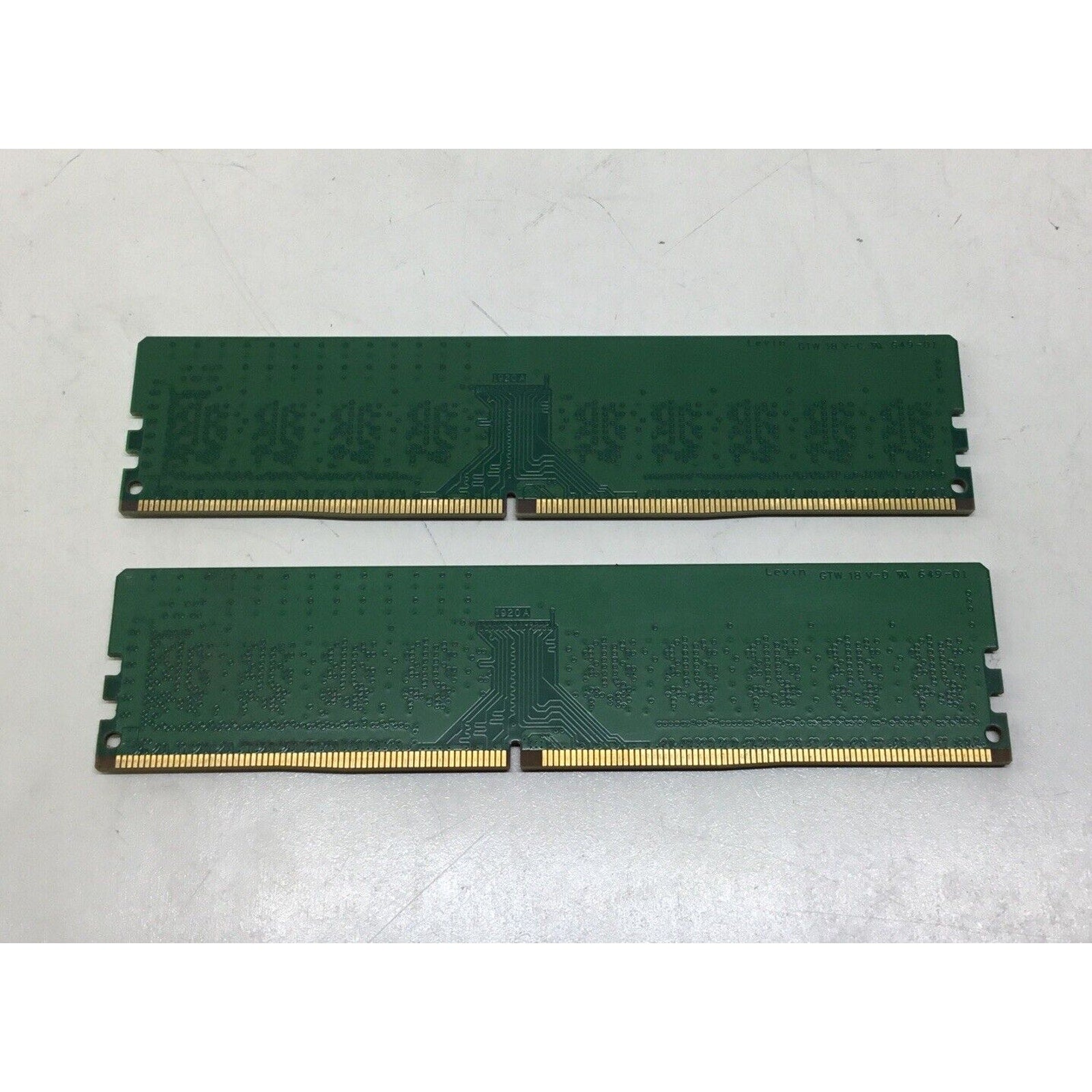 Lot 2x 4GB (8GB) Crucial CT4G4DFS8213.C8FBD1 PC4 DDR4-2133 DIMM Desktop RAM