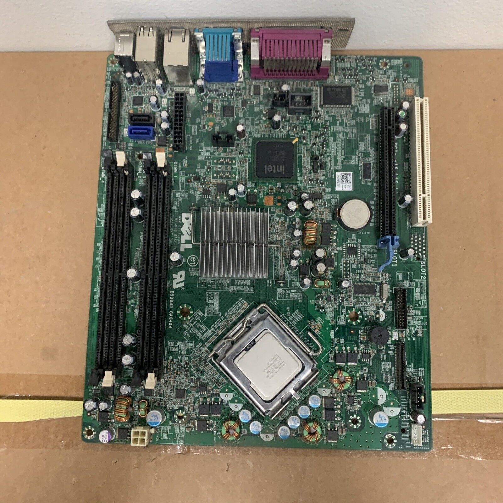Dell M863N Optiplex 760 SFF Socket 775 System Board With Intel E5200 CPU