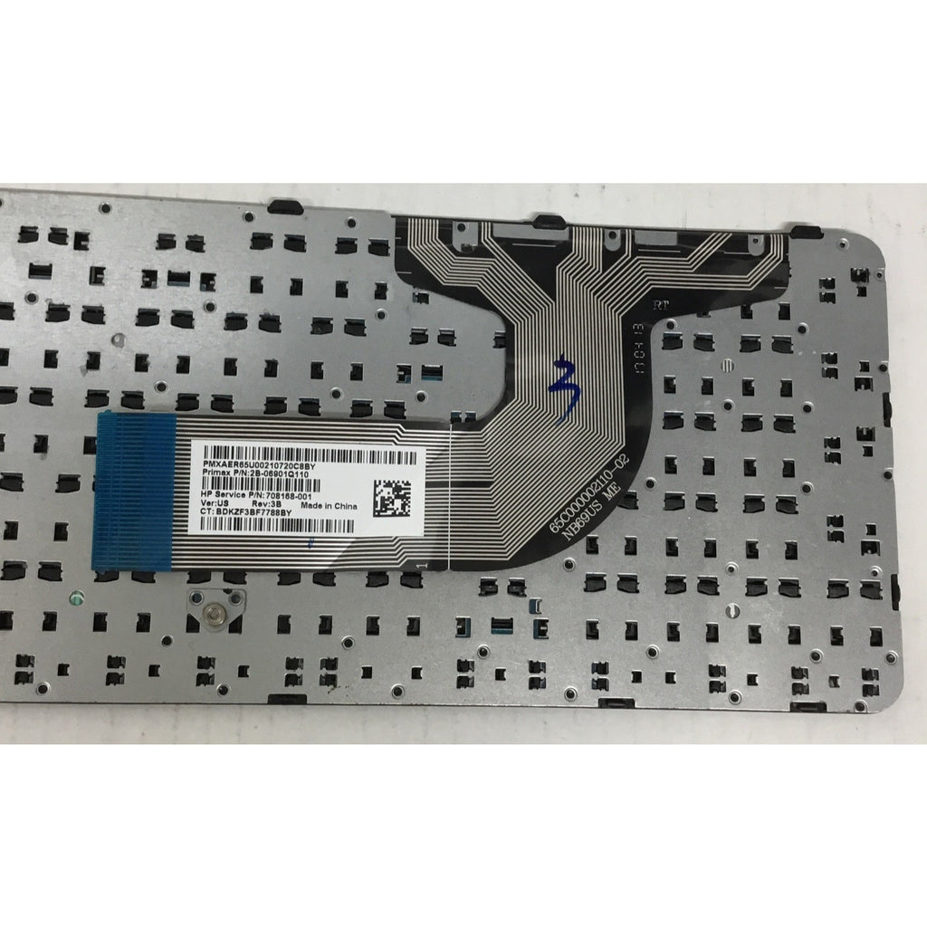 708168-001 AER65U00310 GENUINE HP KEYBOARD BLACK 15-F