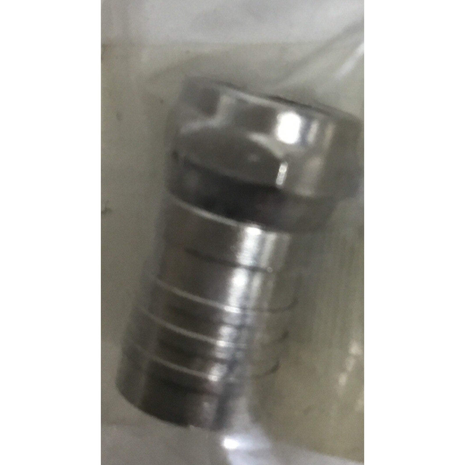 10 Pack Lot - Male F Connector Crimp On Type, With Attached Grip Ring, For RG-6U