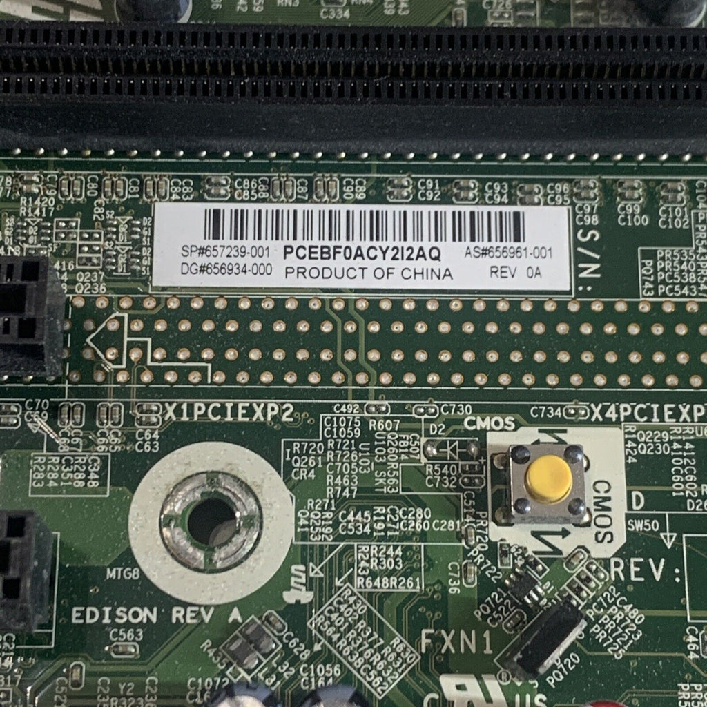 HP Pro 6300 LGA 1155 DDR3 SDRAM Desktop Motherboard 656961-001 657239-001