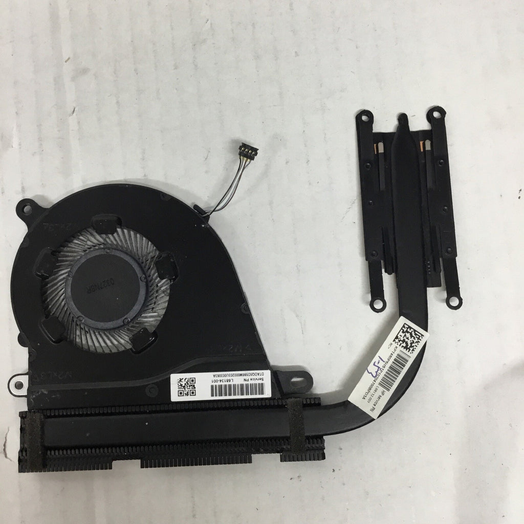 HP 15-ef Series Laptop Cooling Fan w/ Heatsink L68134-001 L68132-001
