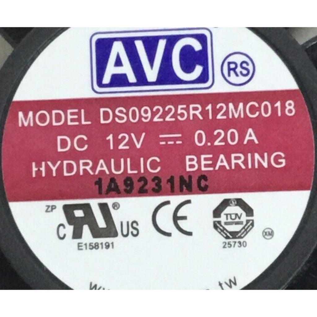AVC DS09225R12MC018 Cooling Fan DC 12V - 0.20A