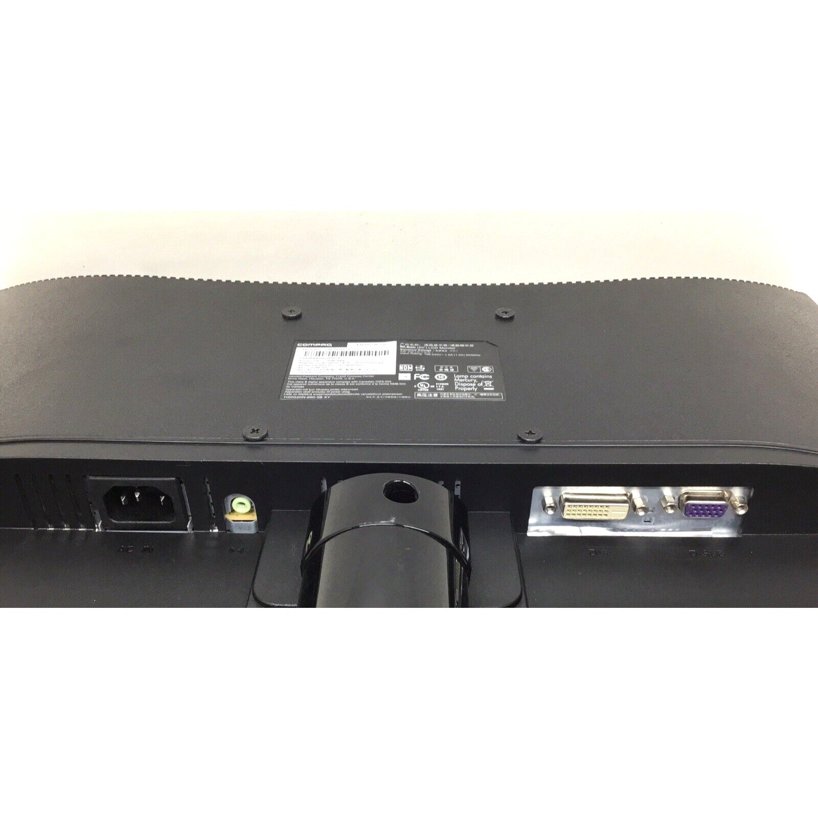 HP Compaq S2022a 20" LCD Monitor + Stand VGA DVI-D