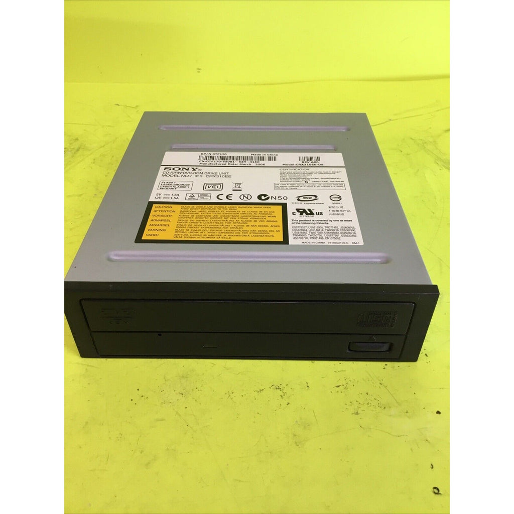 Dell 0TF170 0YH139 SONY CRX310EE CRX310EE-DS CD-R/RW/DVD-ROM Drive
