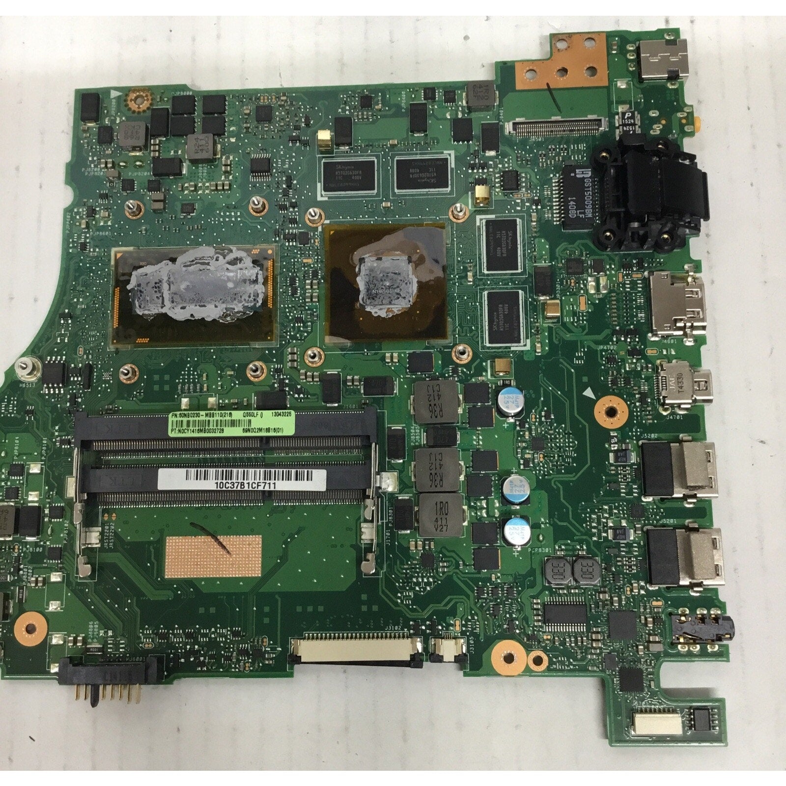 ASUS Laptop Motherboard 60NB0230-MBB110 | Intel Core i7-4500U 1.80 GHZ