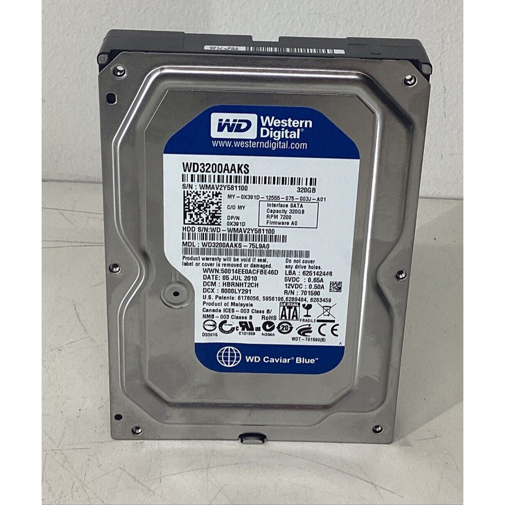 Western Digital Caviar Blue WD3200AAKS 320 GB SATA II 3.5" Hard Drive