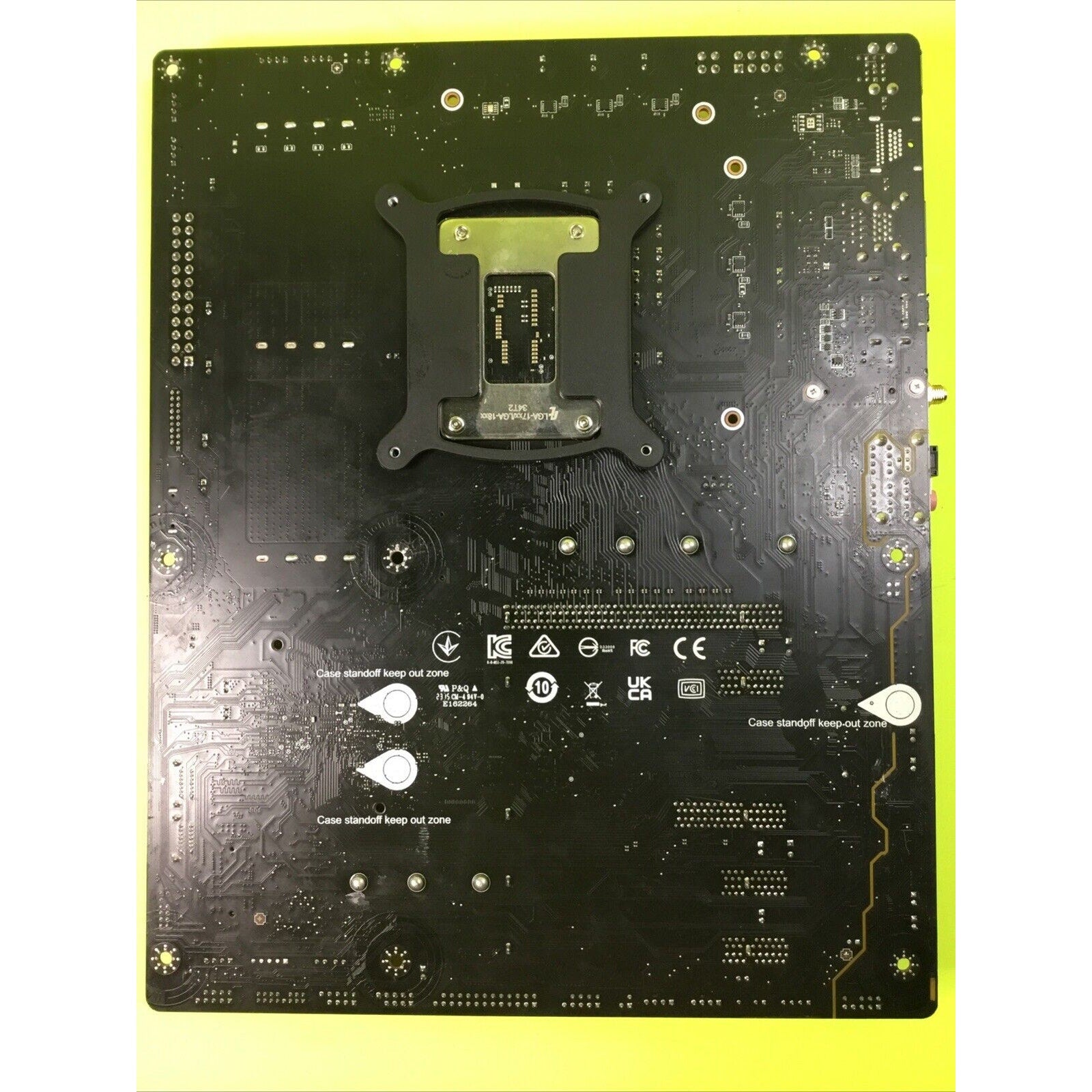 MSI PRO B760-P WiFi DDR5 INTEL LGA 1700 ATX MOTHERBOARD FOR PARTS or REPAIR