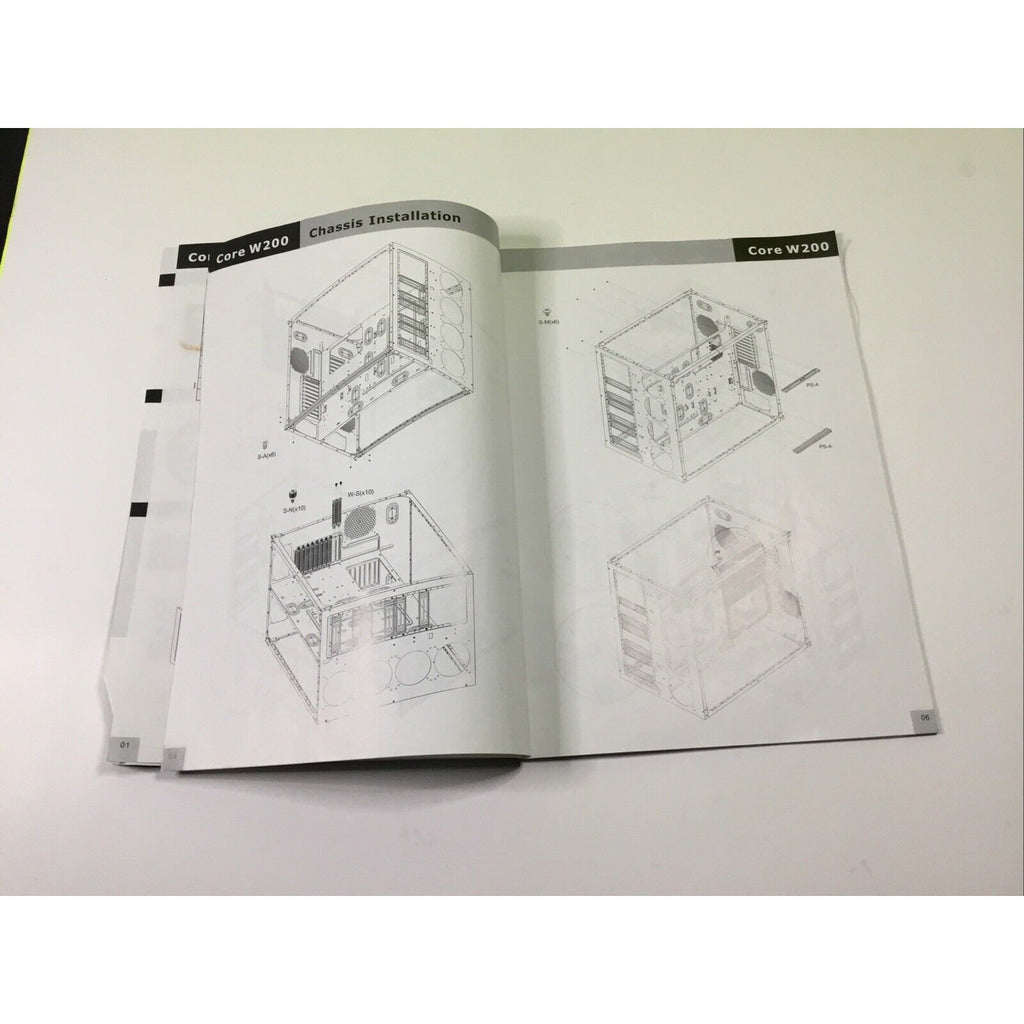 ThermalTake Core W200 Series Assembly Instruction Manual