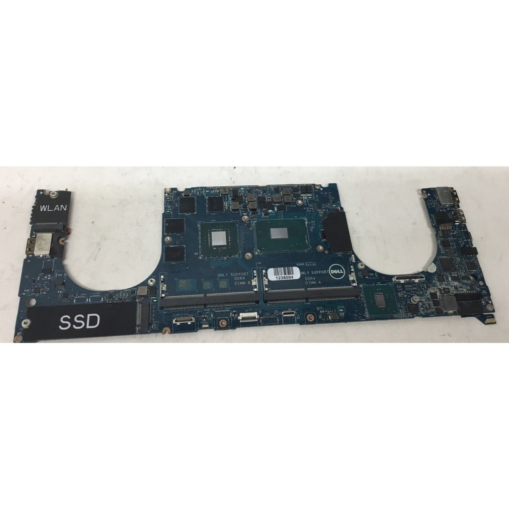 Dell XPS15 9560 Intel i7-7700HQ 2.8GHz GTX1050 Motherboard YH90J LA-E331P *READ*