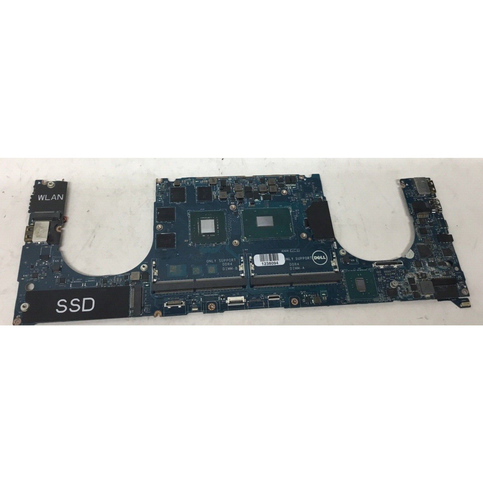 Dell XPS15 9560 Intel i7-7700HQ 2.8GHz GTX1050 Motherboard YH90J LA-E331P *READ*
