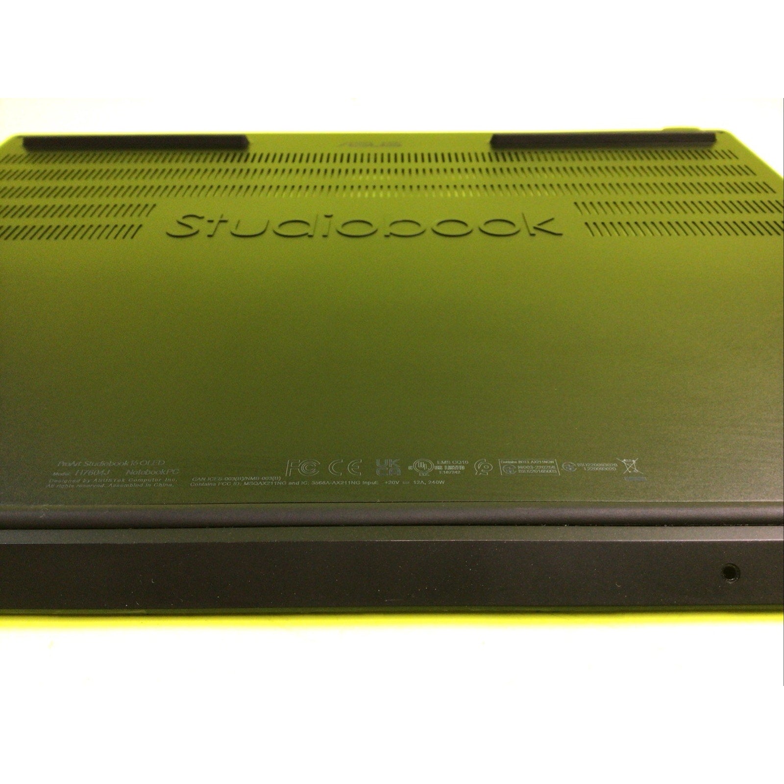 Asus ProArt StudioBook 16 H7604J Bottom Cover