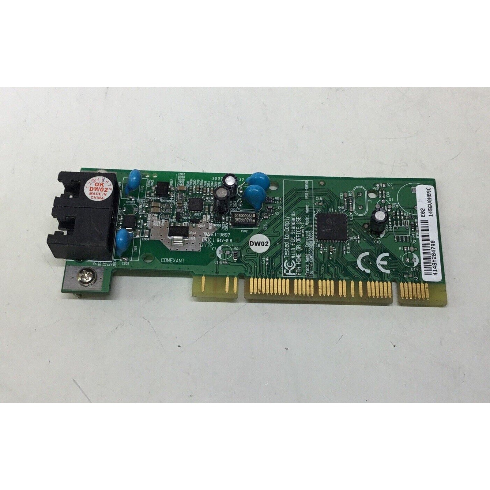 Dell RD01-D850 Conexant Desktop PCI 56 Mbps Fax Modem 0C3776 C3776
