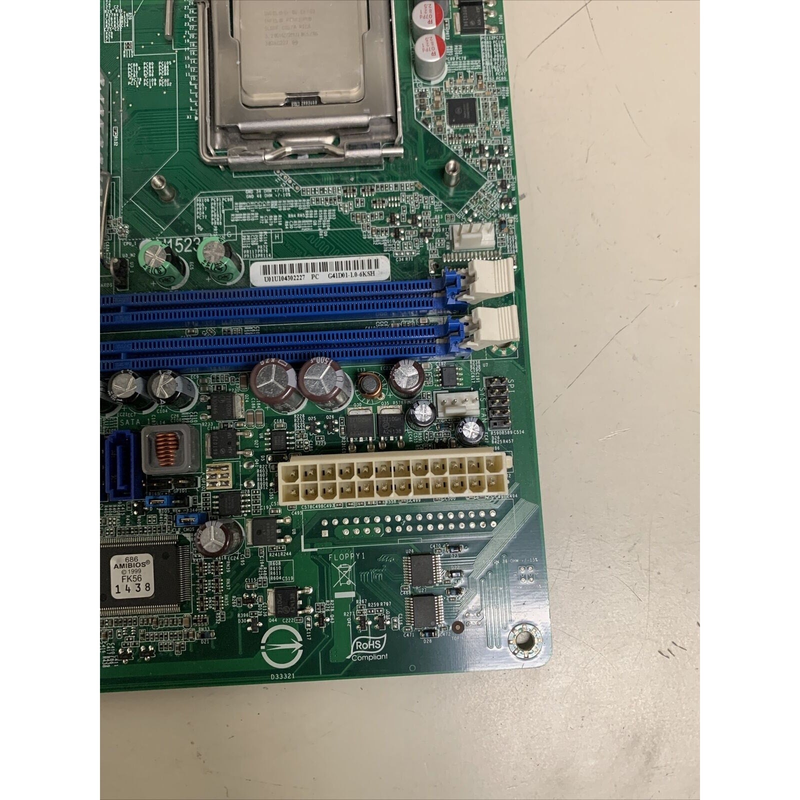 Acer N15235 Desktop Motherboard G41D01-1.0-6KSH N15235 With Intel E6700 CPU