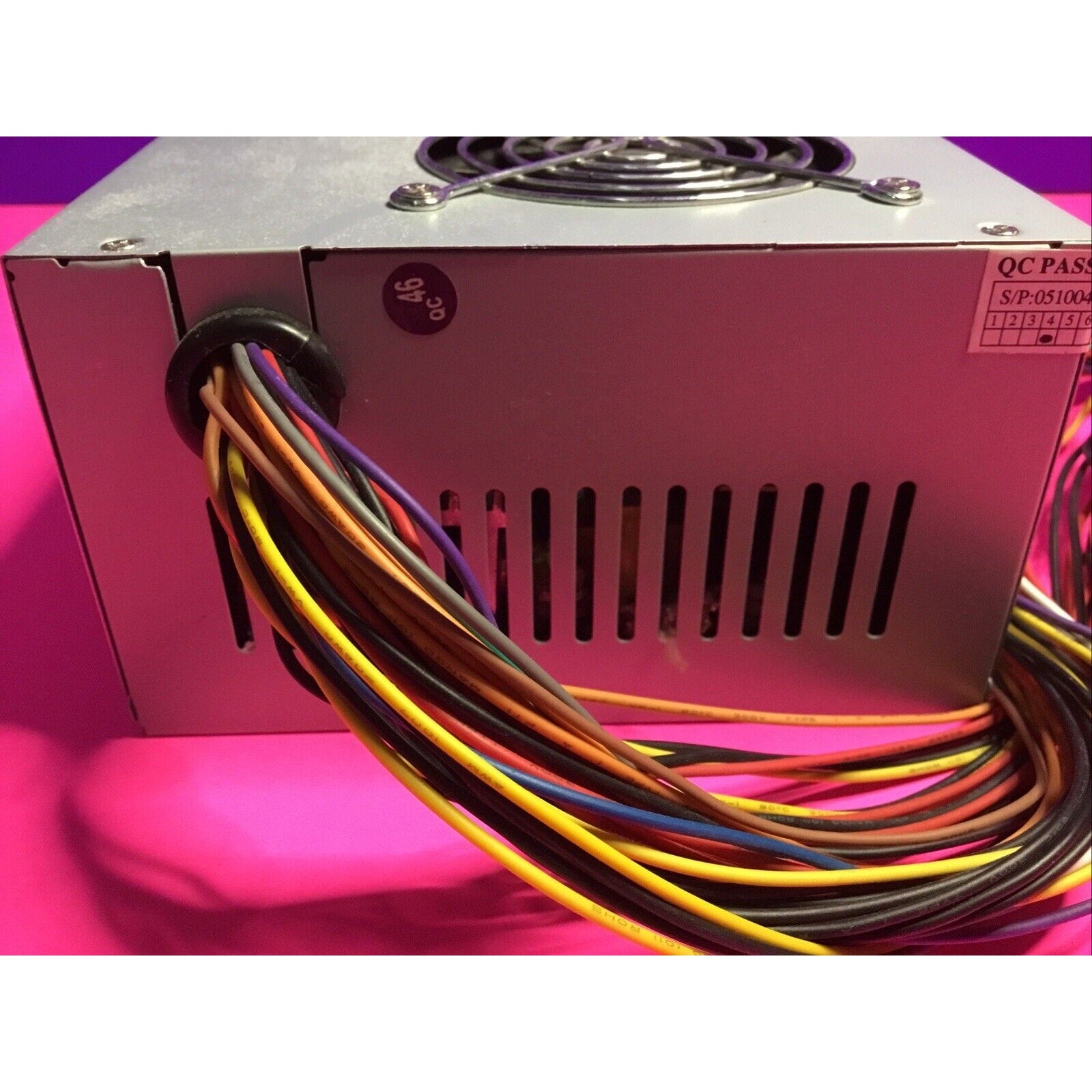 Logisys Computer Power 550 W 20+4 Pin ATX Desktop Power Supply PS550X02