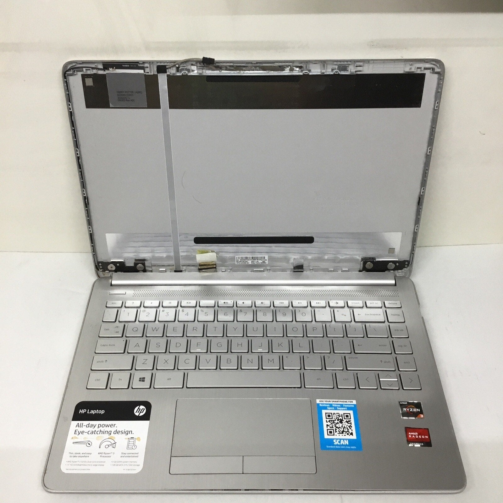 For Parts HP 14-dk1022wm Laptop Ryzen 3 READ DESC