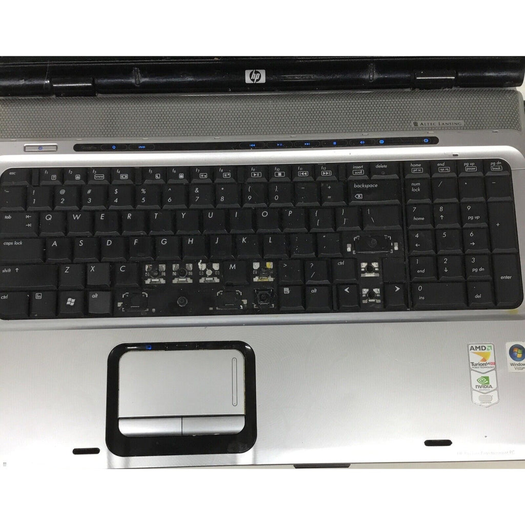 HP Pavilion Dv9700 AMD Turion 64X2 - 2GB RAM - NO HDD OR ADAPTER- READ DESCPTION