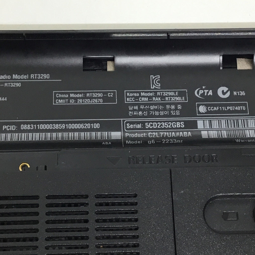 For Parts HP Pavilion g6-2233nr READ DESC